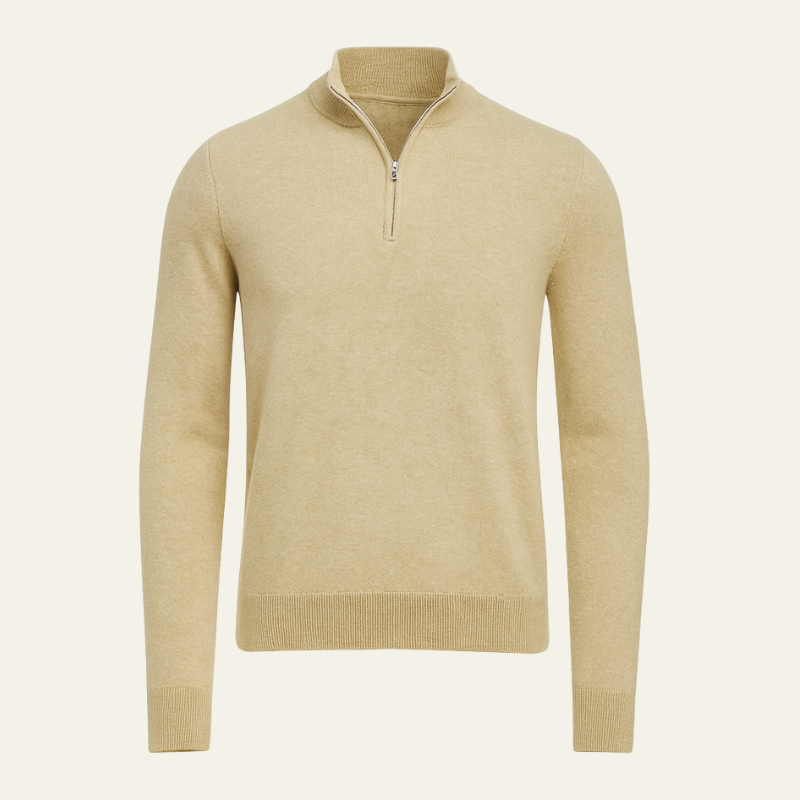 Men’s Quarter Zip Sweater | Long Sleeve, Layering