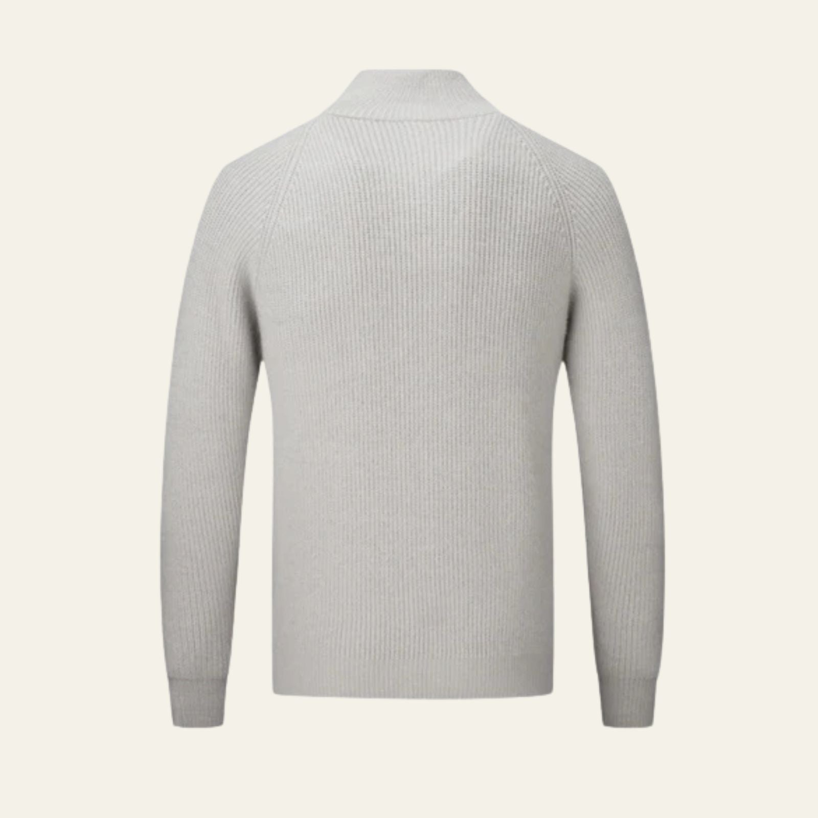 Men’s Wool Zipper Vest | Knit Fabric