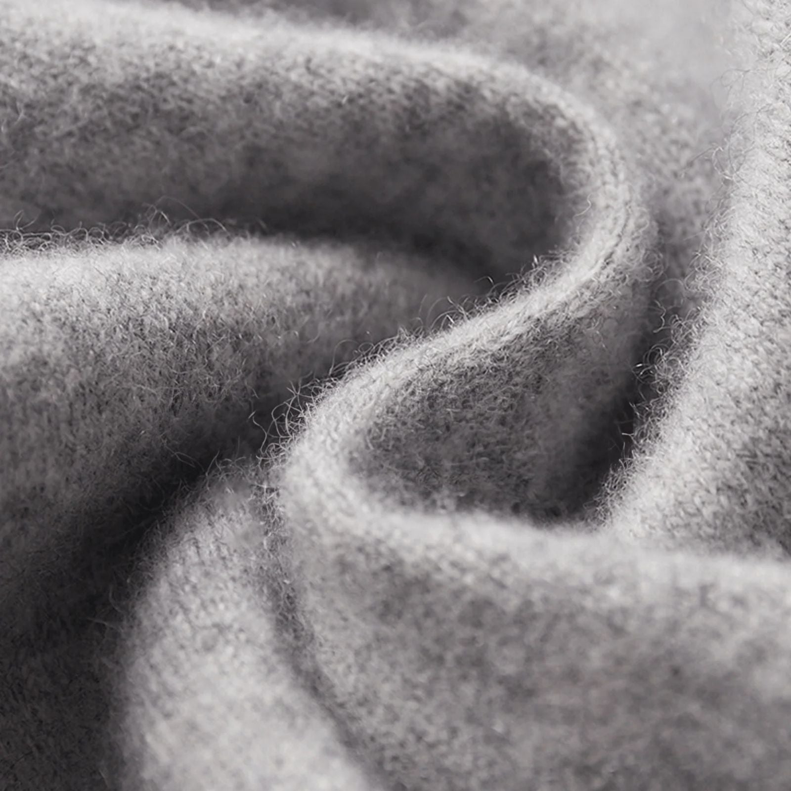 Men’s Wool Blend Lounge Set – Top & Trousers