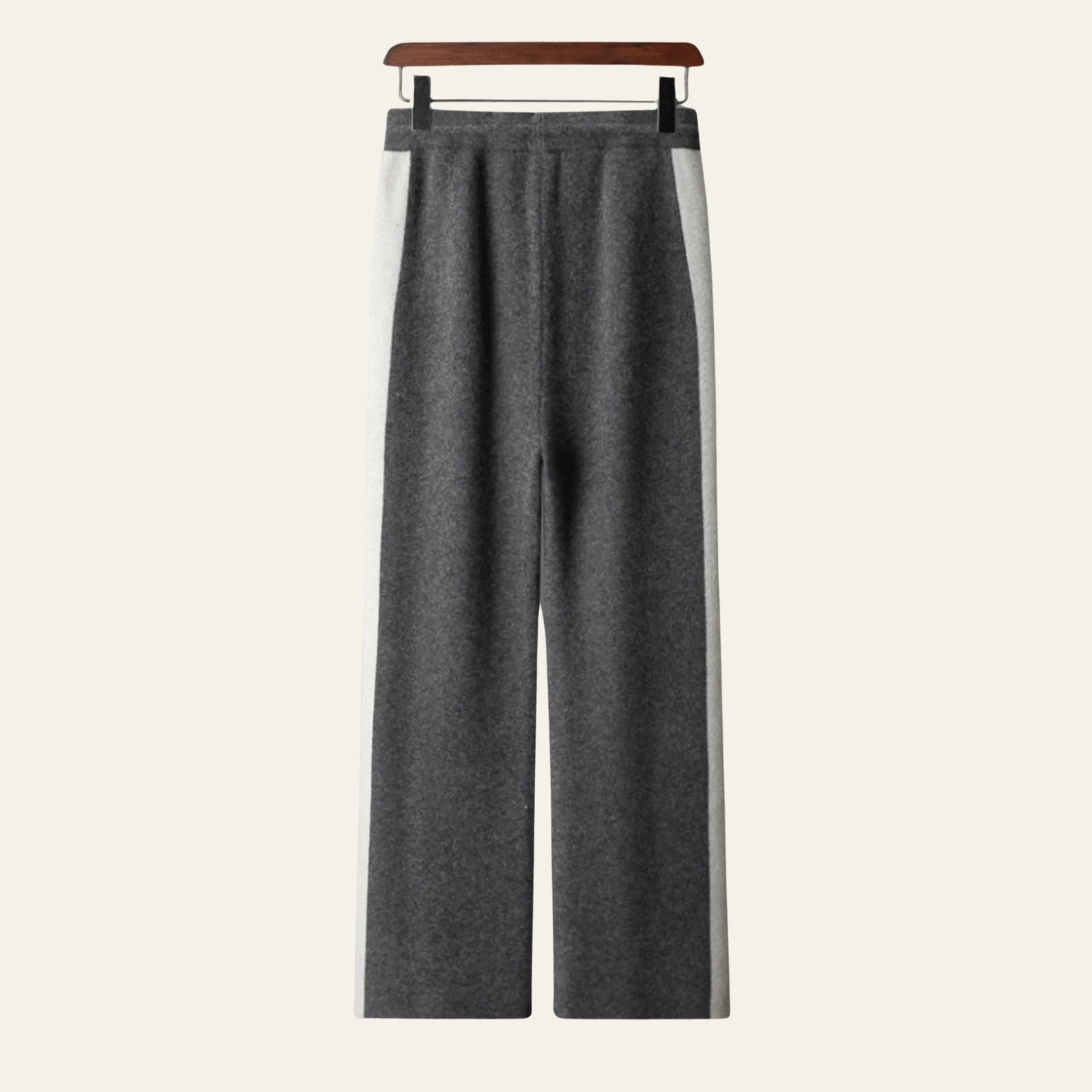 Men’s Merino Wool Straight-Leg Trousers