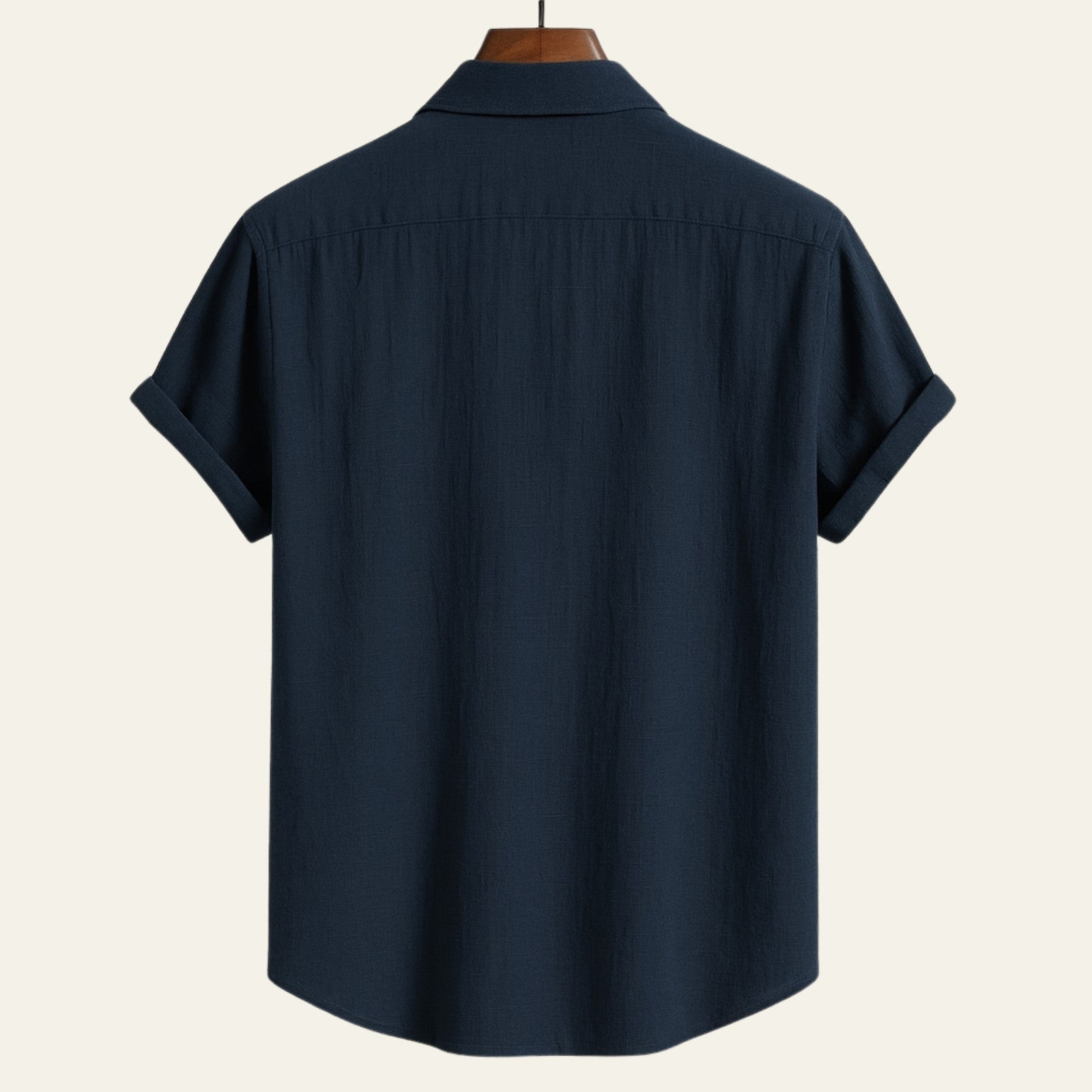 Men’s Lightweight Shirt | Polyester-Linen Fabric