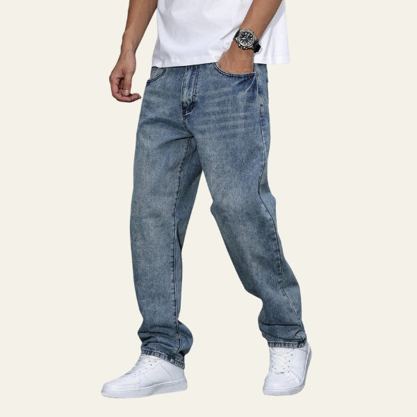 Men’s Straight-Leg Denim Jeans | Five Pocket