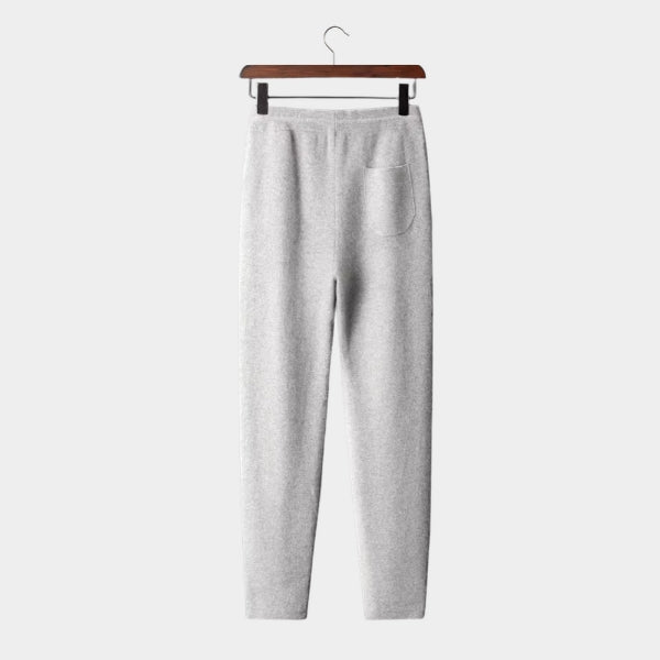 Men’s Cashmere Drawstring Leisure Pants | Relaxed Fit