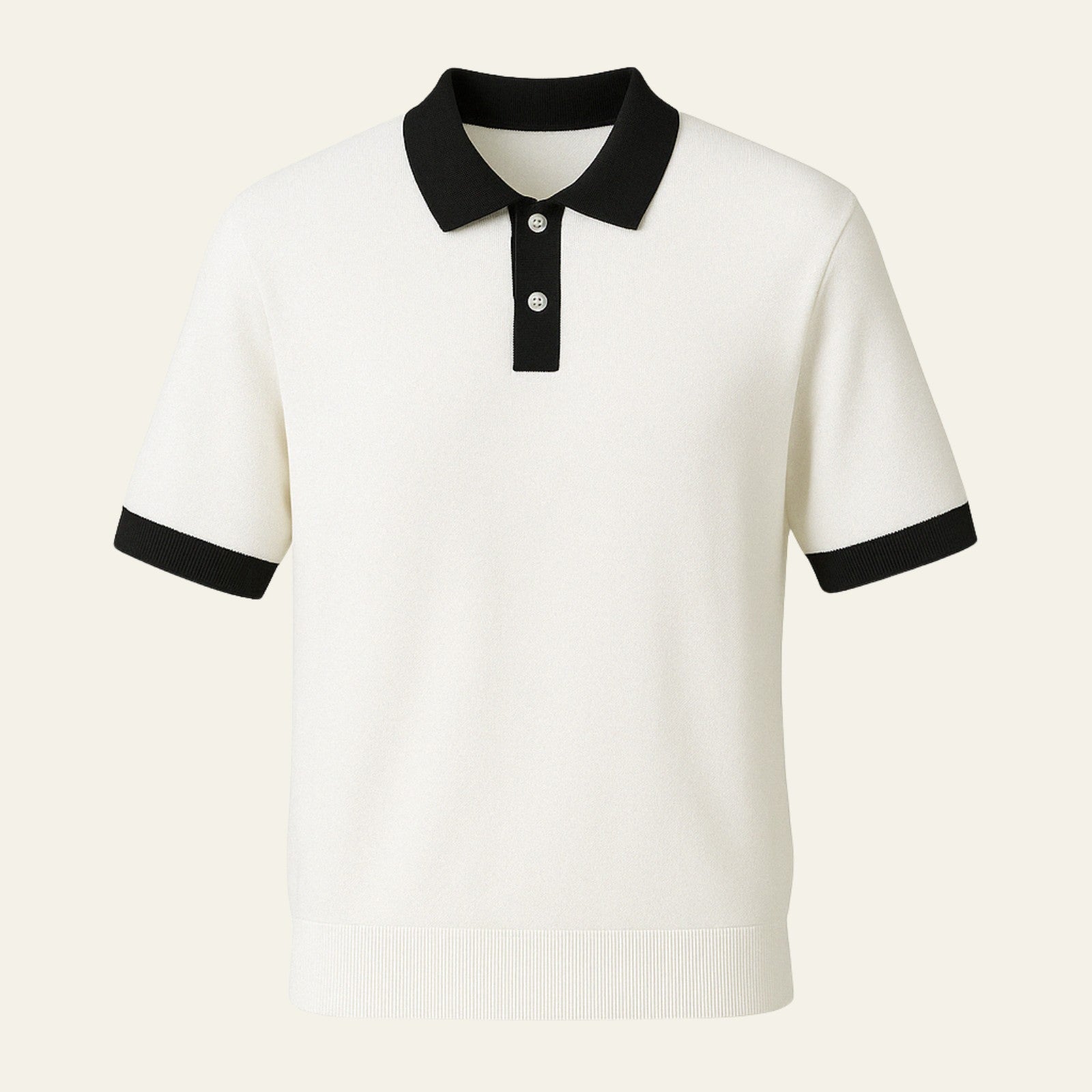 Men’s Short-Sleeve Polo | Cotton Blend Knit