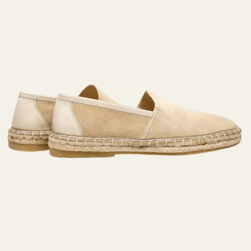Men’s Suede Espadrilles | Summer Slip-On Shoes