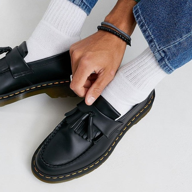 Men’s Classic Tassel Loafers | Low-Profile Vegan Leather Shoes