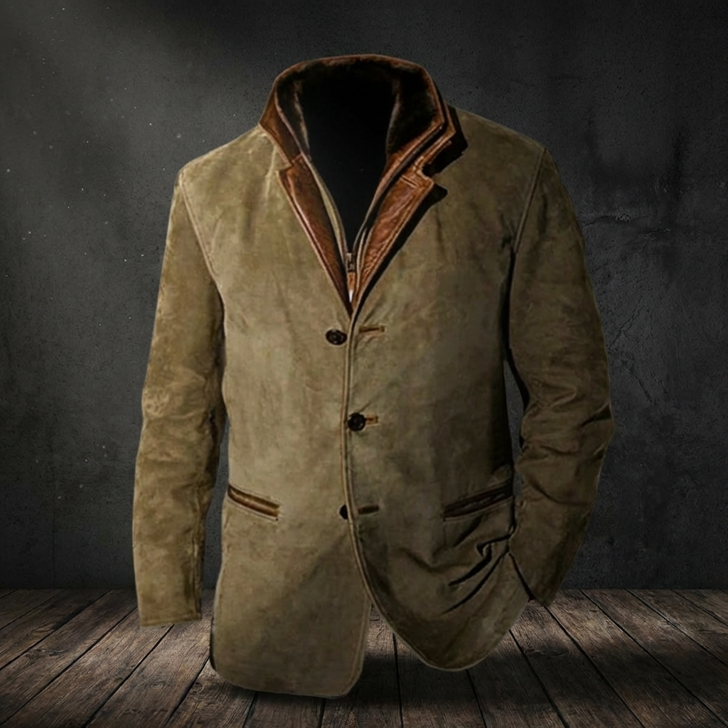 MEN’S BLAZER | VEGAN SUEDE | STANDARD FIT