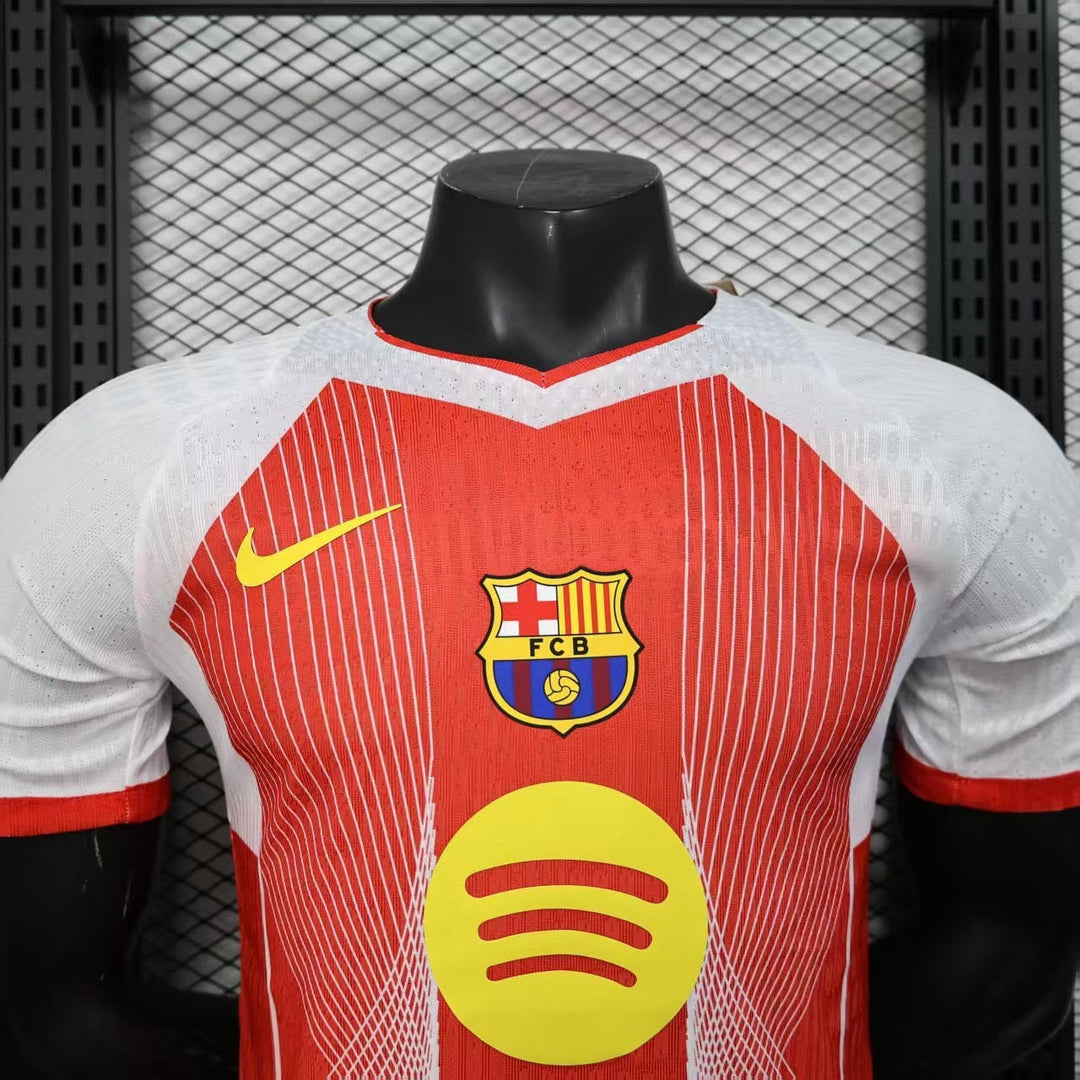 Barcelona Red/White Aurora Kit Player Version