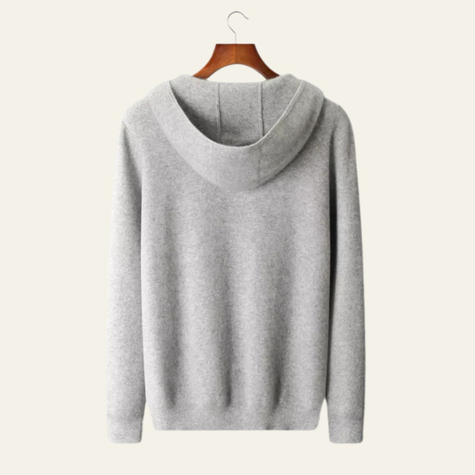 Men’s Merino Wool Zip Hoodie – Long Sleeve