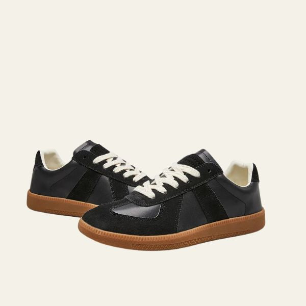 Men’s Retro Panel Sneakers | Low-Top Casual Shoes