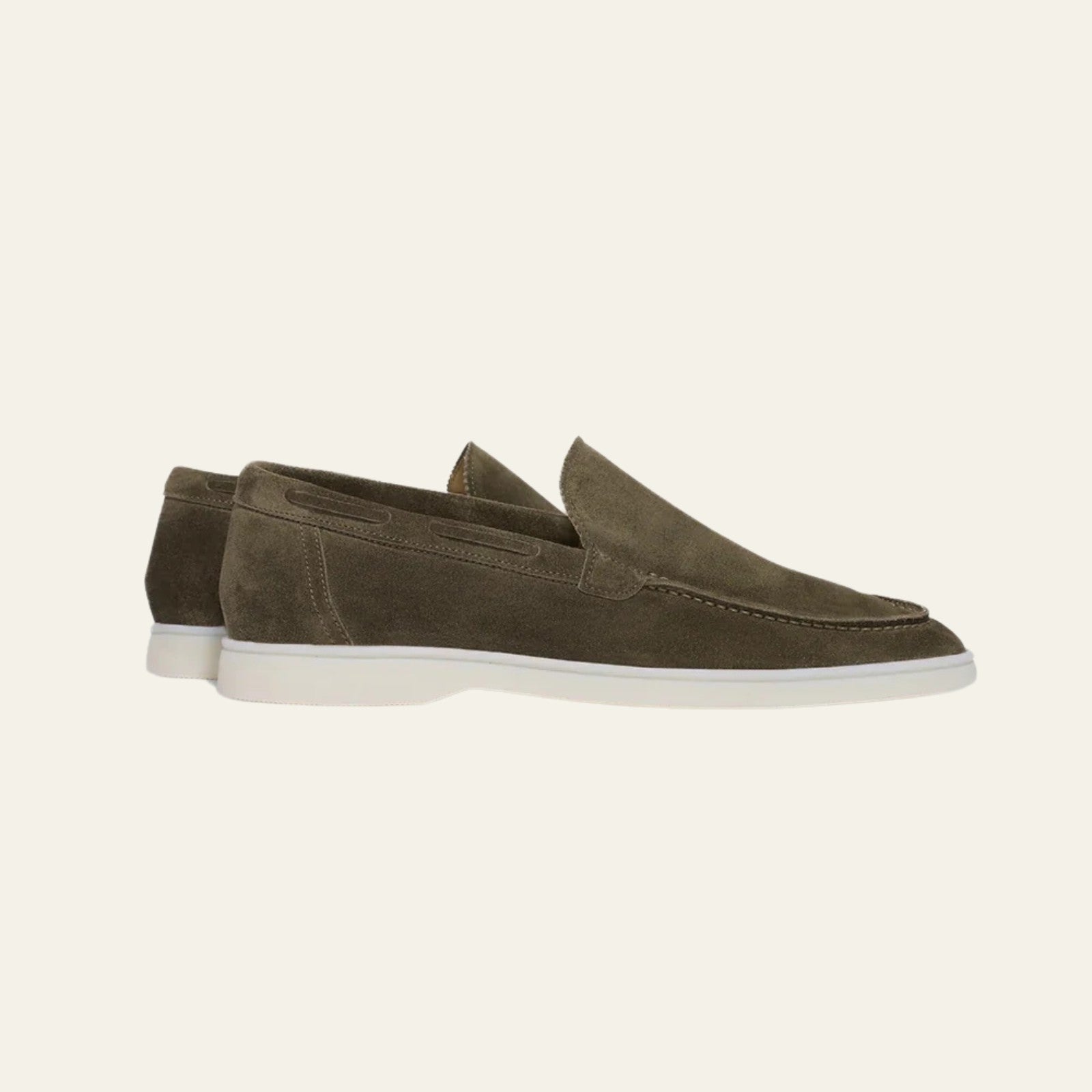 Men’s Yacht Loafers | Slip-On Vegan Suede Casual Shoes