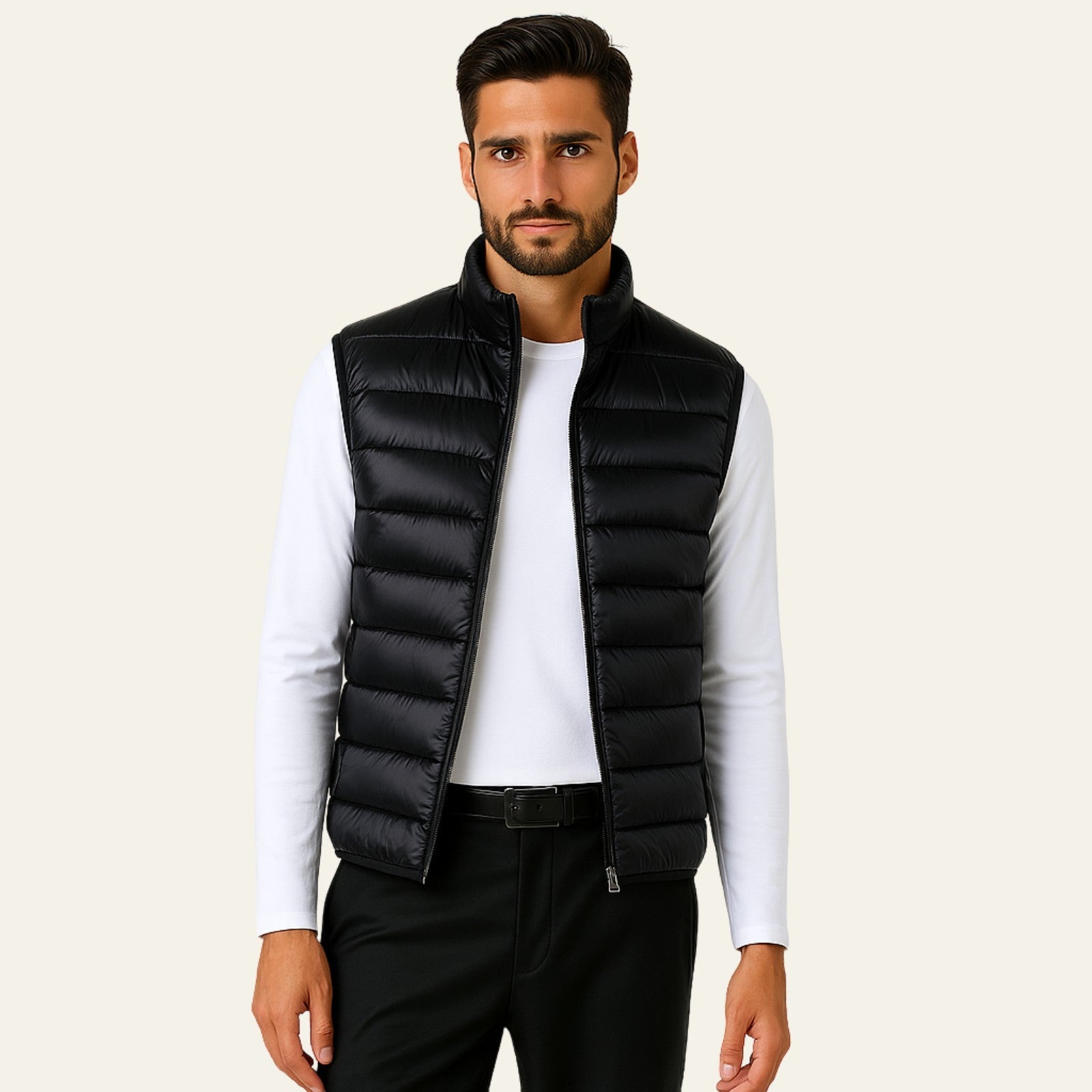 Men’s Down Puffer Gilet | Slim Fit
