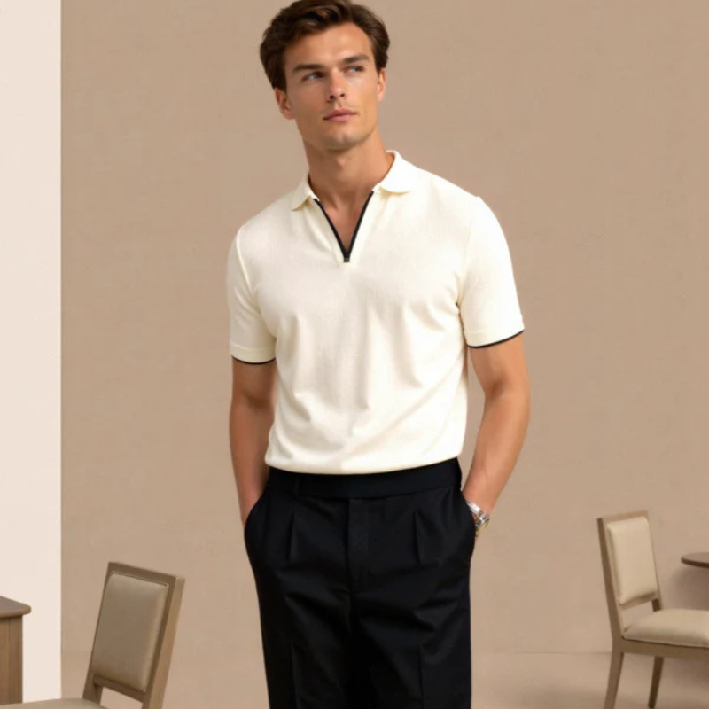 Men’s Polo Shirt | Contrast Trim