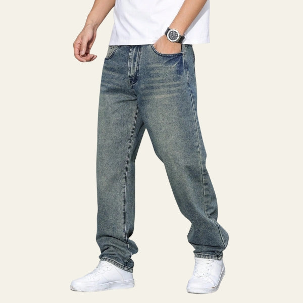 Men’s Straight-Leg Denim Jeans | Five Pocket