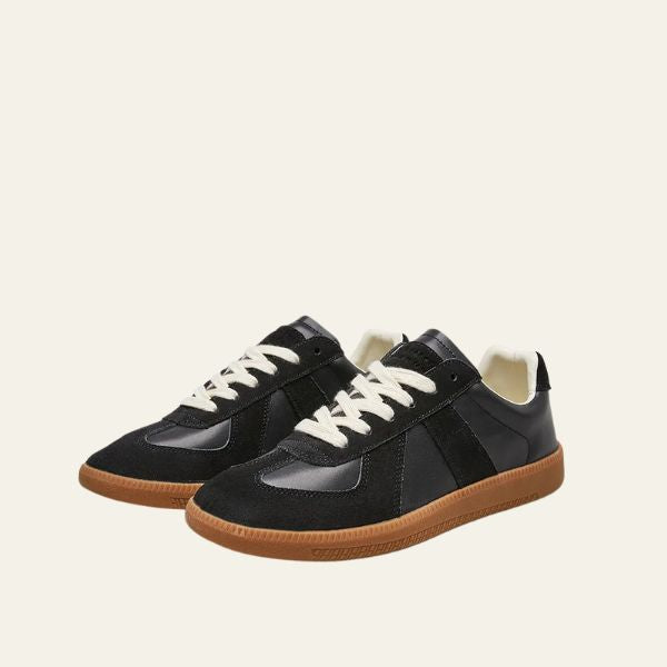 Men’s Retro Panel Sneakers | Low-Top Casual Shoes