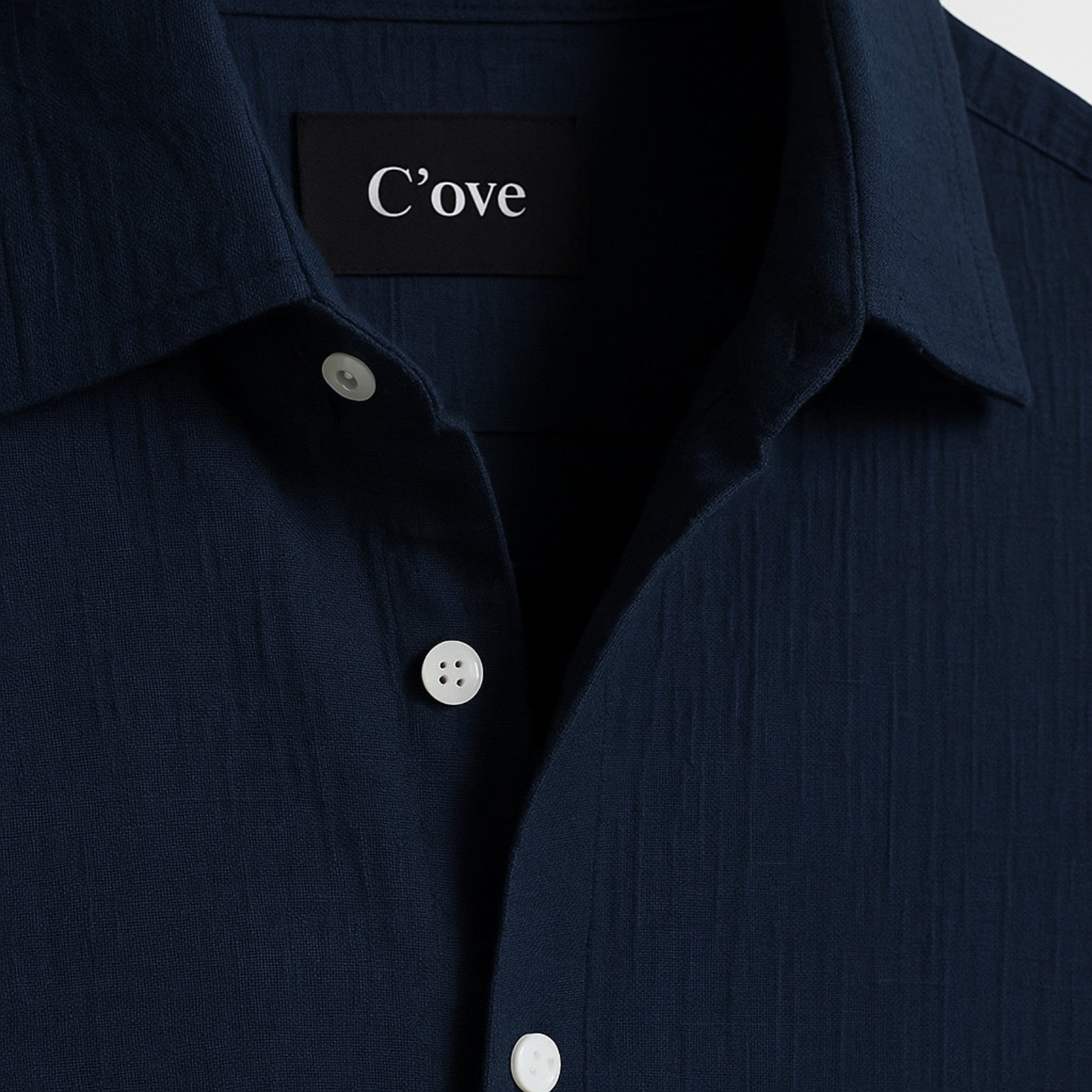 Men’s Lightweight Shirt | Polyester-Linen Fabric