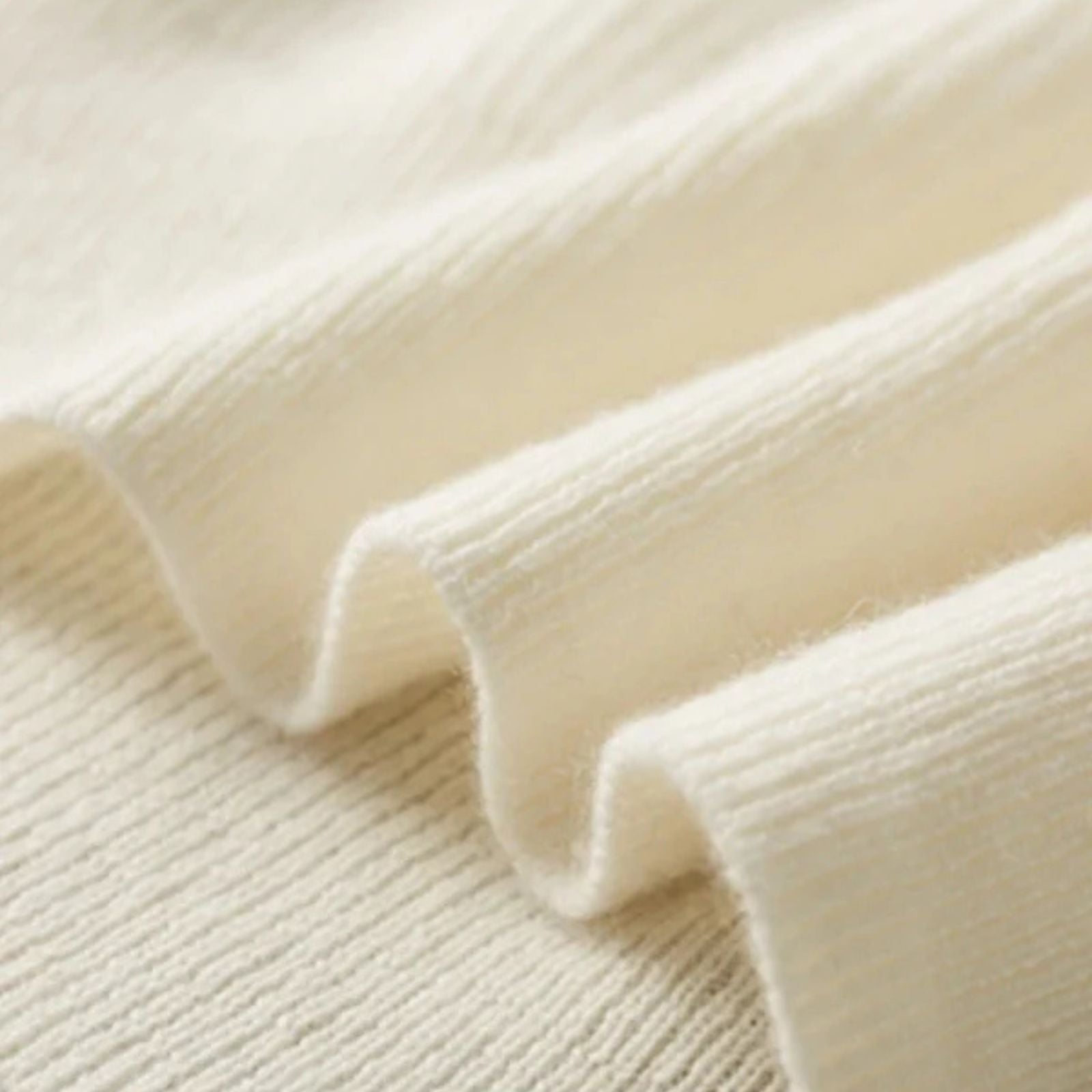 Men’s Merino Wool & Cashmere Button Sweater | Long Sleeve