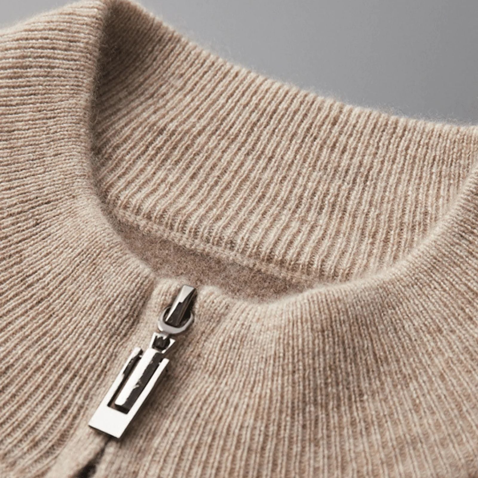 Men’s Wool Blend Jogger Set – Top & Trousers