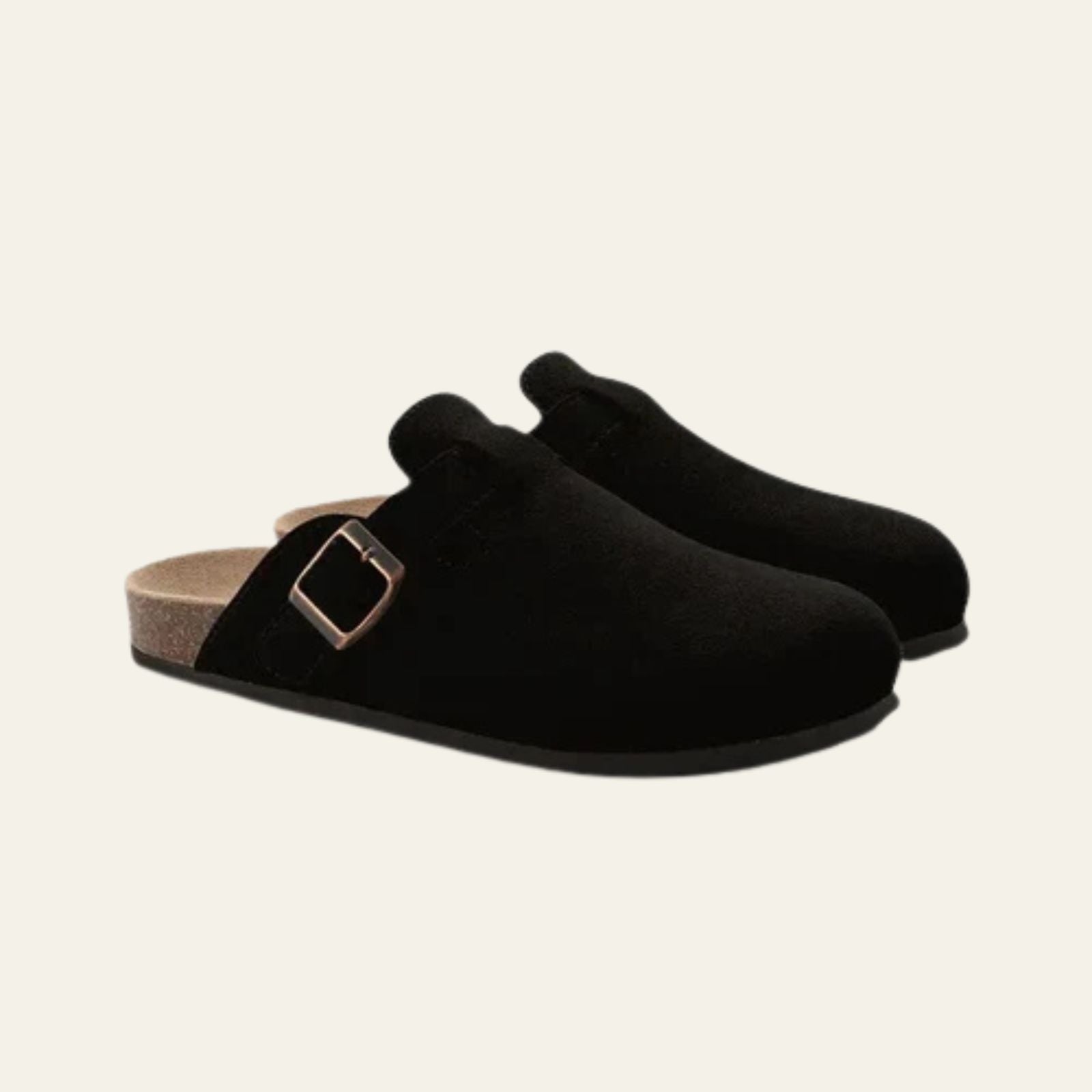 Men’s Slip-On Clogs | Vegan Suede Upper Ankle Shoes