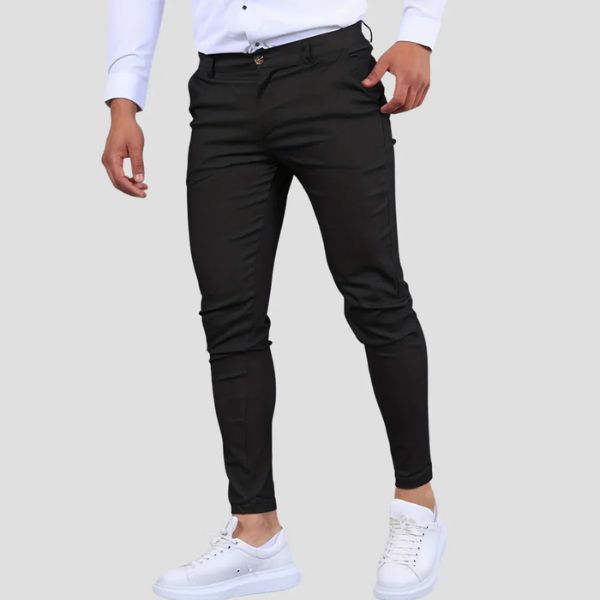 Men’s Viscose Slim Trousers